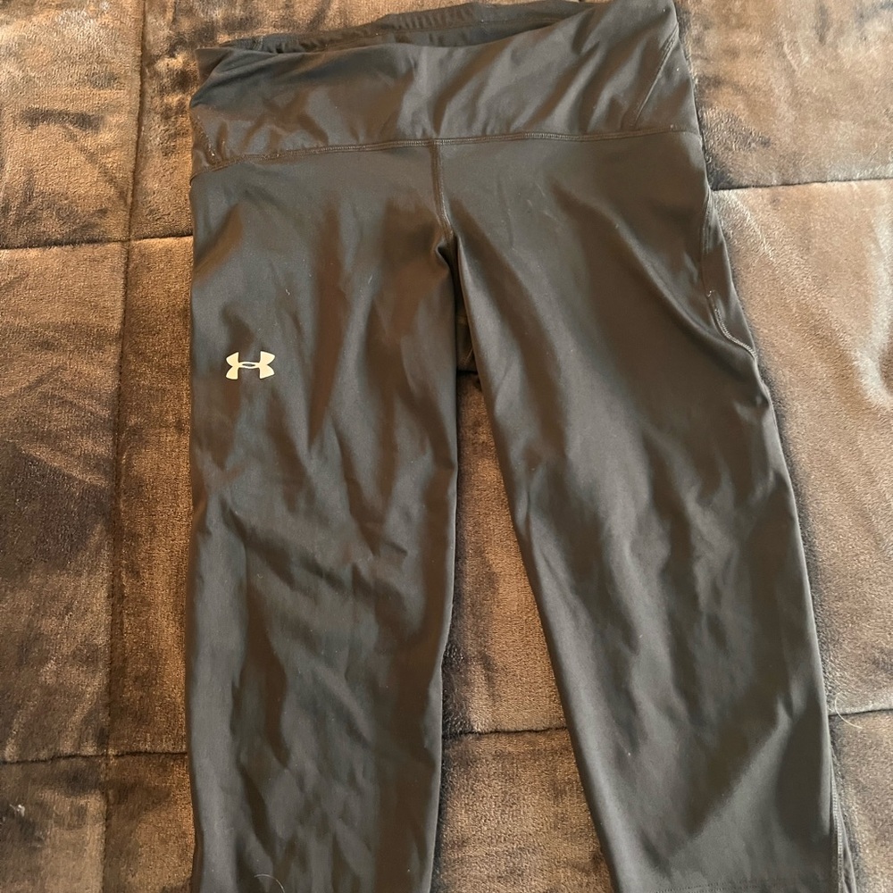 Under Armour Black Leggings knee high